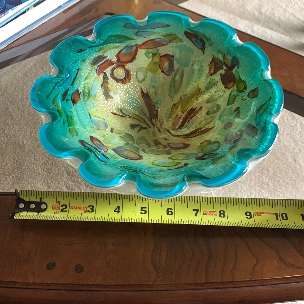 Vintage Murano glass bowl - Picture 5 of 6